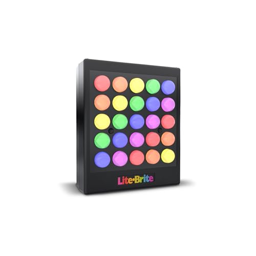 Image of Lite Brite Mini Touch, Create Art with Light, Enhances Creativity, Gift for Girls and Boys Ages 6+