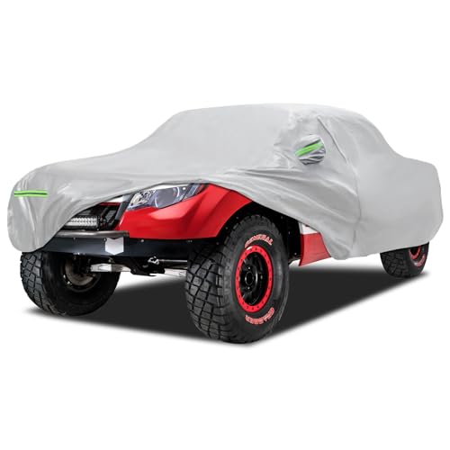 Image of Car Cover Fit for Honda Ridgeline 2006-2026, Migaven Waterproof Full Exterior Cover Sun Rain Protection with Door Zipper and Cotton Lining