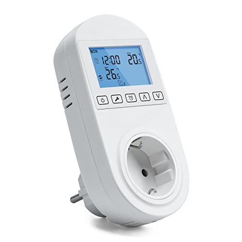 ESCO ES11W Temperaturregler 230V - Digitaler Thermostat Für Heizung & Kühlung