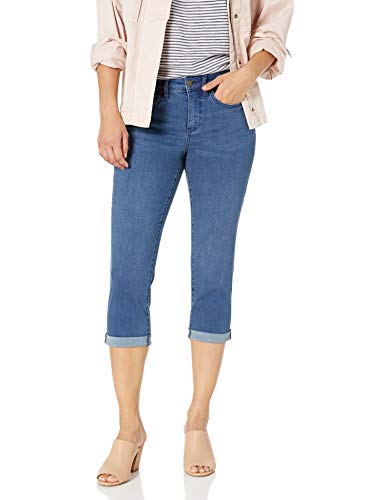 NYDJ Women's Petite Chloe Capri, Market, 12P