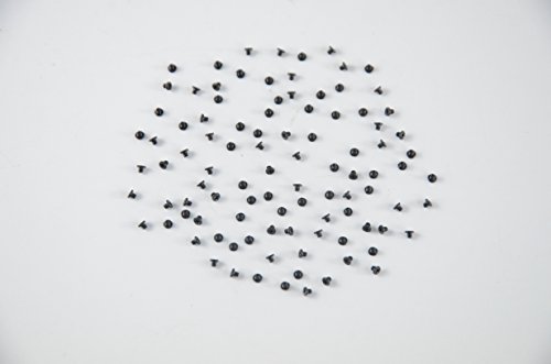 Eathtek Replacement Keyboard Screws 100pcs/set for Apple MACBOOK A1278 A1286 A1297 A1465 A1370 A1369 A1342 A1181 A1398 A1425 A1502