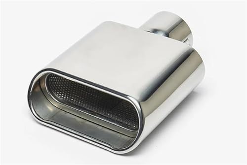 Embout d'échappement pour rénover un pot noirci, sortie carrée inox 63mm