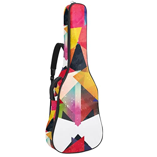 Étui rembourré imperméable en tissu Oxford avec bandoulière réglable Motif triangle lumineux - Les Beatles, Paul McCartney, John Lennon, RIngo Starr, George Harrison Étui rembourré imperméable en tissu Oxford avec bandoulière réglable Motif triangle lumineux