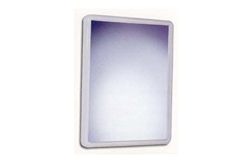 Plastisan M73147 badkamerspiegel conisch, wit