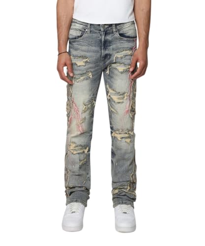 Smoke Rise Men's Paradise Color Weft Jean