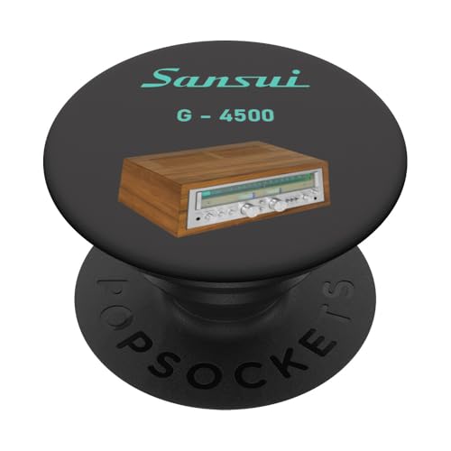Tutti i diritti riservati Ricevitore stereo Hi-Fi Sansui G-4500 vintage PopSockets PopGrip Adesivo