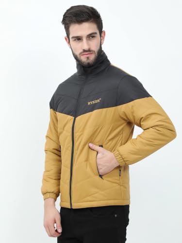 Image of Ryker Regular Fit Polyester Men's Jacket Full Sleeve Zipper Jacket for Men's