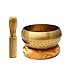 HGVVNM Personnalisé chant tibétain sculpté bol cadeau for la restauration de son, Méditation, Relaxation, Yoga