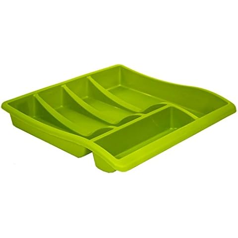 Whitefurze Leaf Green Drawer Organizer Cover