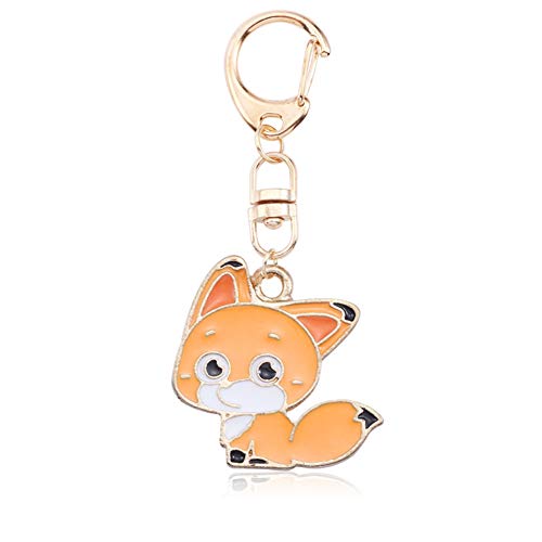 Preisvergleich Produktbild Skyeye Hängender Schlüsselketten Taschenanhänger der Persönlichkeit kreativer Rucksack Schlüsselbund Keychain Rucksack Anhänger Mädchen Schlüsselanhänger Handy Auto Ornamente Zubehör Fox A