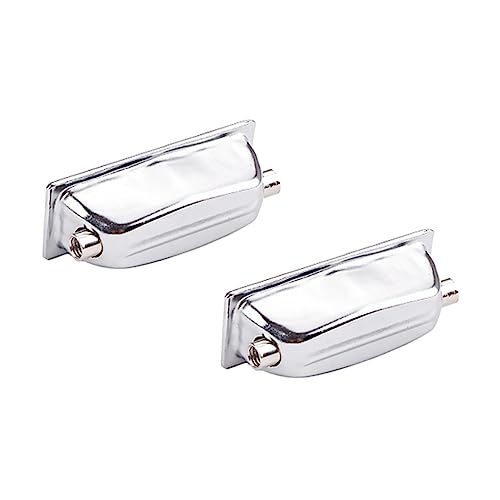 Garneck 2pcs Metal Drum Hook Snare Drum Lug Replacement Parts Double-end Lug for Connector