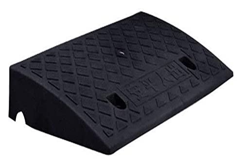 Ramp Portable Ramps Mat, Alfombra Plástica Negra Para Escalones Exterior 50x22x5CM miniatura 1