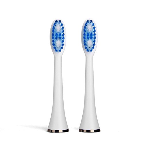 Sweetlf Têtes de brosse à dents de remplacement pour Sweetlf Sonicare Brosse à dents Poignées, Lot de 2