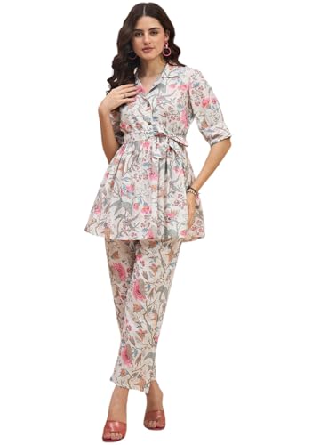 Image of Truvon Fashions Women's Co-Ords Set, Kurta and Pant Set