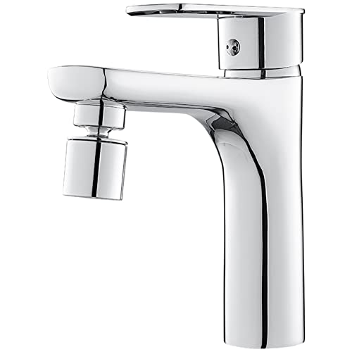 Robinet de salle de bains monotrou noir pour évier et lave-mains de toilettes