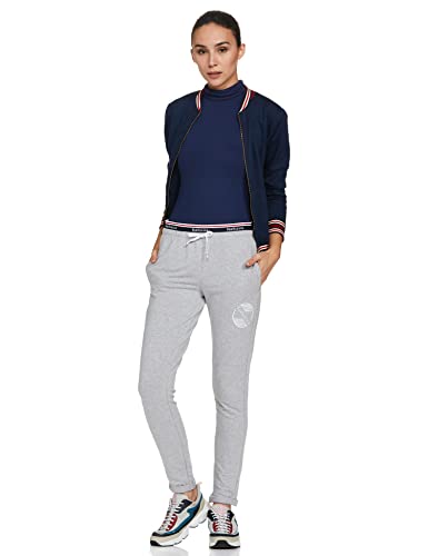 Image of Van Heusen Women High Rise Athleisure Antiviral Regular Fit Joggers - Body Hug, Moisture Wicking, Reflective Trim