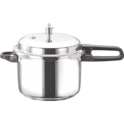 Vinod Stainless Steel Pressure Cooker with Handle – 2L (Silver,Free Size)