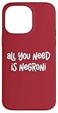 Alles was du brauchst ist Negroni Hülle für iPhone 14 Pro Max