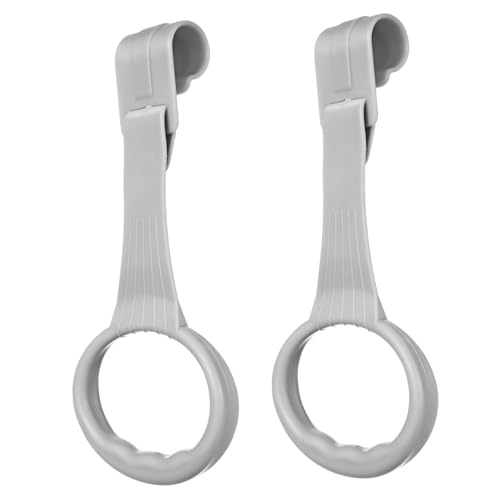 1 Par Asistente De Pie Para Bebés Anillos De Cuna Juguetes Infantiles Barra De Juguetes Batería Equipo Anillos De Bebe Caminar Manija Del Cochecito Bebé Andador Carril Grey Páginas Genérico