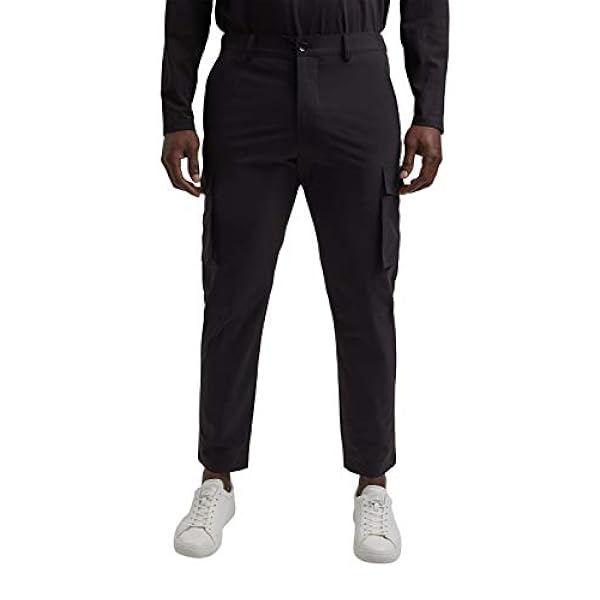 Esprit kostymbyxor för män, 001/Svart, 98