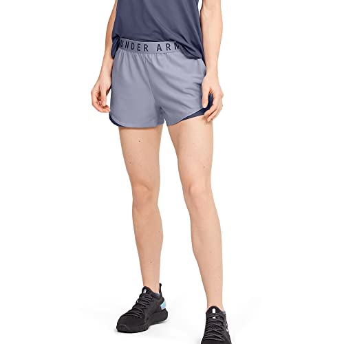 Under Armour (アンダーアーマー) レディース プレーアップ ショーツ 3.0 パープルダスク (555)/ブルーインク XXL