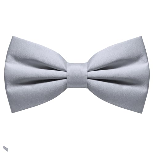 JEMYGINS Herren Matten Fliege erhältlich in Uni Farben hellgrau