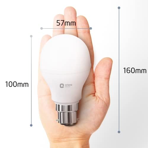Image of Orient Electric Eternal Shine Moodlight 9W CCT LED Bulb | B22 Base| Color Changing LED Bulb| Cool White, Warm White, Natural White| Pack of 10