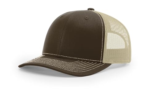 Image of Richardson 112 Trucker Hat - Premium Blank Baseball Cap, Adjustable Snapback Hat - Structured Six Panel Richardson Blank Hats
