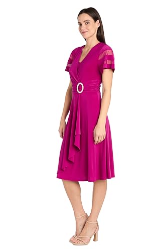 Image of R&M Richards Women's Allegra Cascade Dress