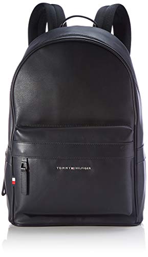 Tommy Hilfiger Elevated PU Backpack  Bolsas. para Hombre  Negro  One Size