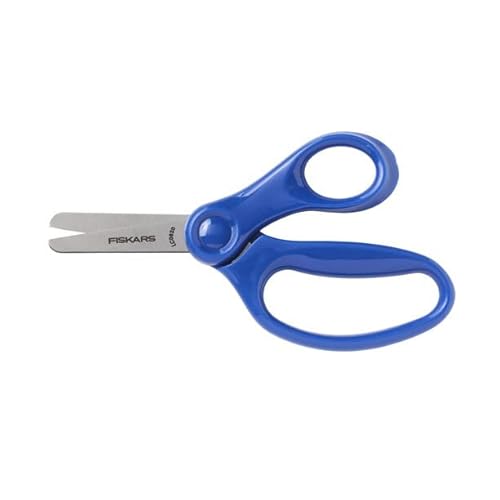 image for Fiskars Blunt-tip Safety-edge Blade Scissors Navy blue, Light Blue