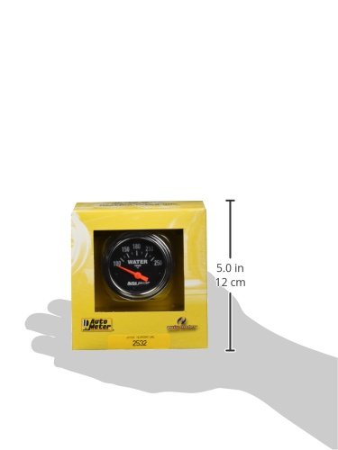 Auto Meter 2532 Traditional Chrome Electric Water Temperature Gauge - Image 3