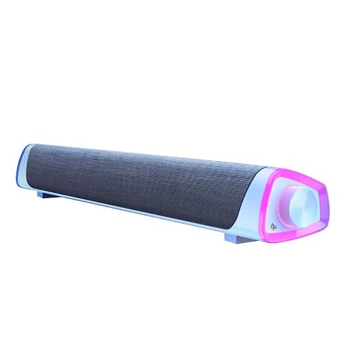 RAPG Tv Sound Bar Dubbel Högtalare 4D Surround Sound Subwoofer Med Andningsljus Trådlös Och Trådlös Bluetooth 5 0 Ljudstång Optisk/Aux/Usb/Arc Hdmi-Anslutning Väggmonterbar Monterbar I