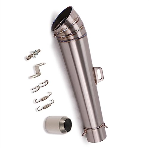 Silencieux échappement moto 60mm titane pour vos sorties moto
