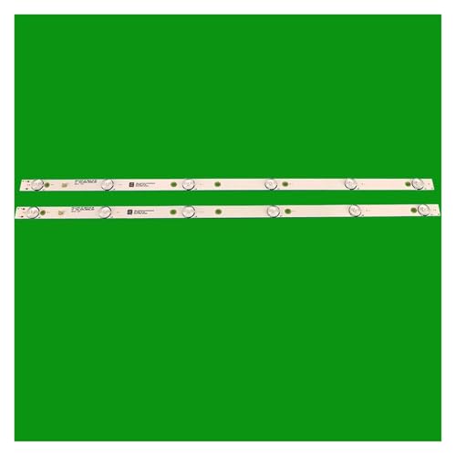 NEUJD Tira de retroiluminación LED de 2 piezas y 6 LED for 32 pulgadas JL.D32061330-081AS-M FZD-03 E348124 MS-L1343 L2202 L1074 V2 2-6-3030-300MA-36V