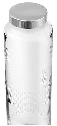 Image of Glass Water Bottle 750 ml, 4 Pieces