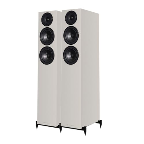 Wharfedale Diamond 12.3i - Coppia di altoparlanti da pavimento, colore: Grigio