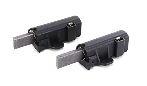 Dekarox 2 carbones de motor 13 x 5 x 36 mm con soporte para AEG Electrolux 400602015/2 4006020152 para Whirlpool Bauknecht 481281719419 para motor Sole en lavadora secadora