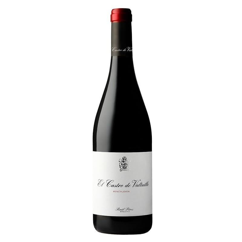 El Castro de Valtuille Mencía Joven, vino tinto fresco y afrutado del Bierzo con notas florales y minerales, elaborado con variedades tradicionales| 1 botella