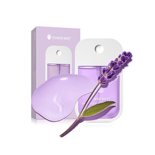 Purple Hand Sanitizer Spary, Hydrating Spray for Hand and Moisturizing, Spray Classic Favorites, Travel Size