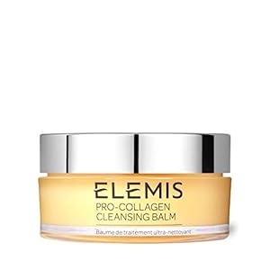 Elemis Pro-Collagen Cleansing Balm, 3-in-1 Deep Cleansing Milk to Nourish & Renew, Facial Cleanser Infused with Rose & 9…
