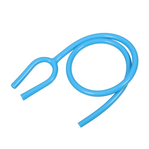 Healeved 1 Juego Accesorios Para Estetoscopios Tubo Flexible De Tubo De Extensión De Tubo De Extensión De Plástico Sky-blue De Polivinilo 2 Piezas