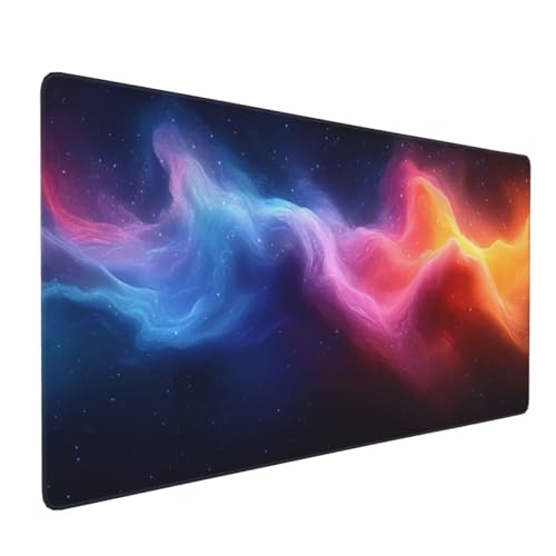 Mouse pad grande gaming J-6043 con superficie de alta precisión y base de goma antideslizante