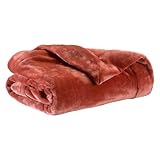 Vivaraise   Plaid Tender – 150x200 cm – Couverture d'appoint Chaude, jeté de canapé Doux – Microfibre Douce – Toucher Velours – Couvre lit cocooning