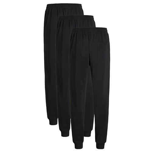 Victory League Mens Joggers Sweatpants 3-Pack, Joggers Men, Sweatpants Men, Mens Sweatpants, Men Sweat Pants, Mens Jogger4