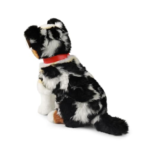 RAPPA Plüsch Australian Spaniel mit Halsband sitzend 30 cm, Kuscheltier, Plüschtier, Stofftier, UMWELTFREUNDLICH