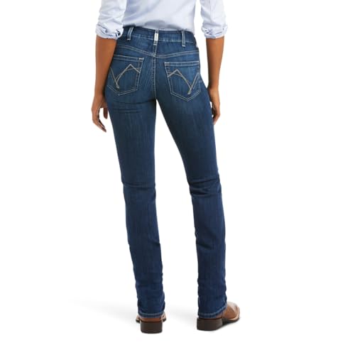 Ariat Real Perfect Rise Abby Straight Leg Jeans Mackenzie 29 R2