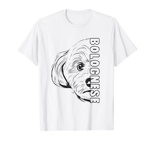Bolognese Dog T-Shirt for Men Women Kids