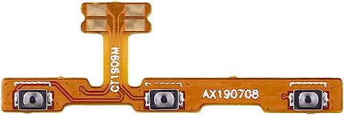 Kompatibel mit Xiaomi MI A3 CC9E Ersatz Flat Flex interne Schaltkreis Schaltknopf Power On Off Taste Lautstärke + Seitensteuerung