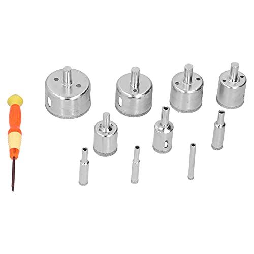 Set de brocas diamantadas huecas para cerámica y vidrio miniatura 3